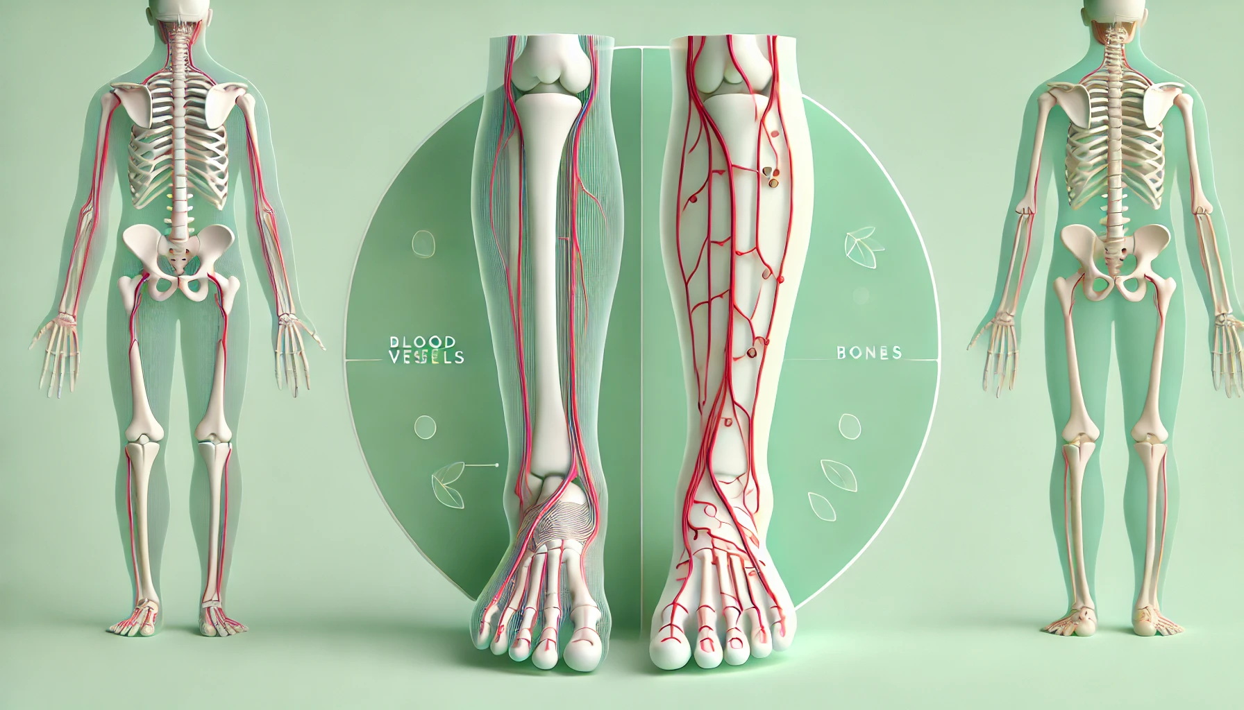 گزگز و سوزن‌سوزن شدن پاها
