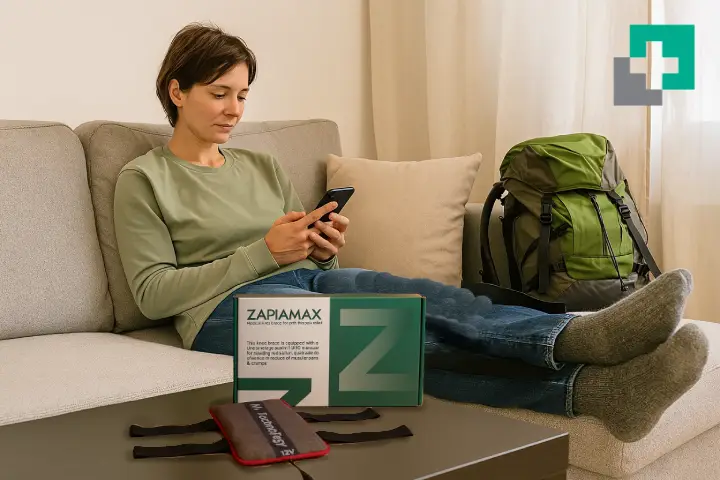 استفاده از زانوبند زاپیامکس بعد از کوهنوردی