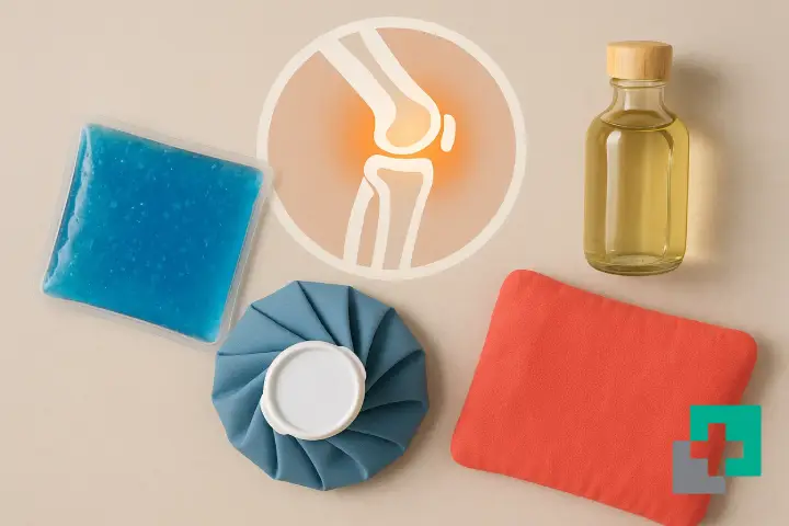 روش های خانگی تسکین درد زانو