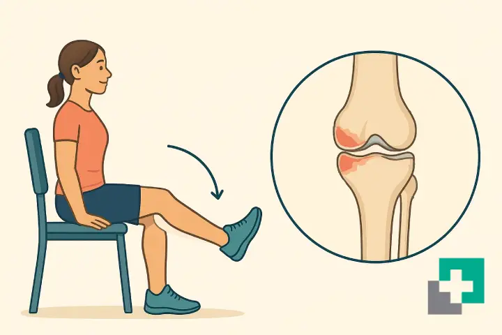 ورزش برای ساییدگی زانو