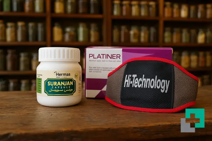 کمربند پلاتینر برای درمان دیسک کمر