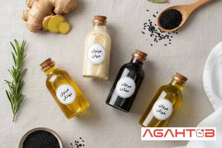 روغن بادام تلخ برای آرتروز زانو