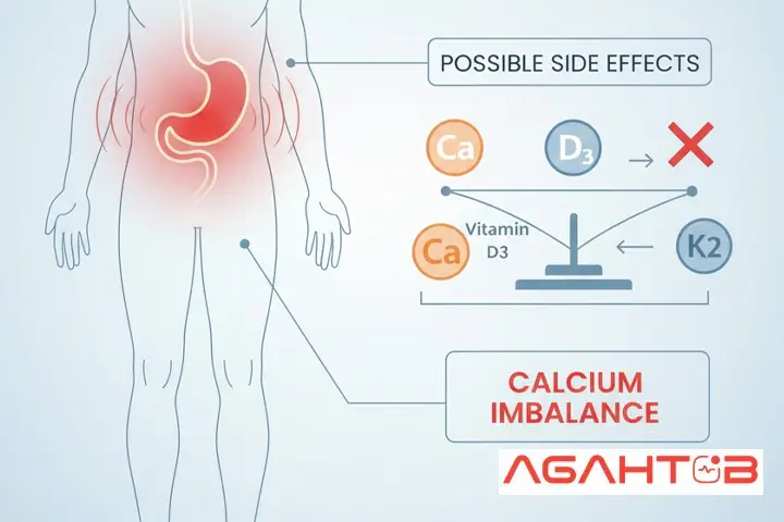 عوارض قرص Osteo