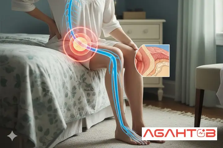 لاغر شدن پا در دیسک کمر